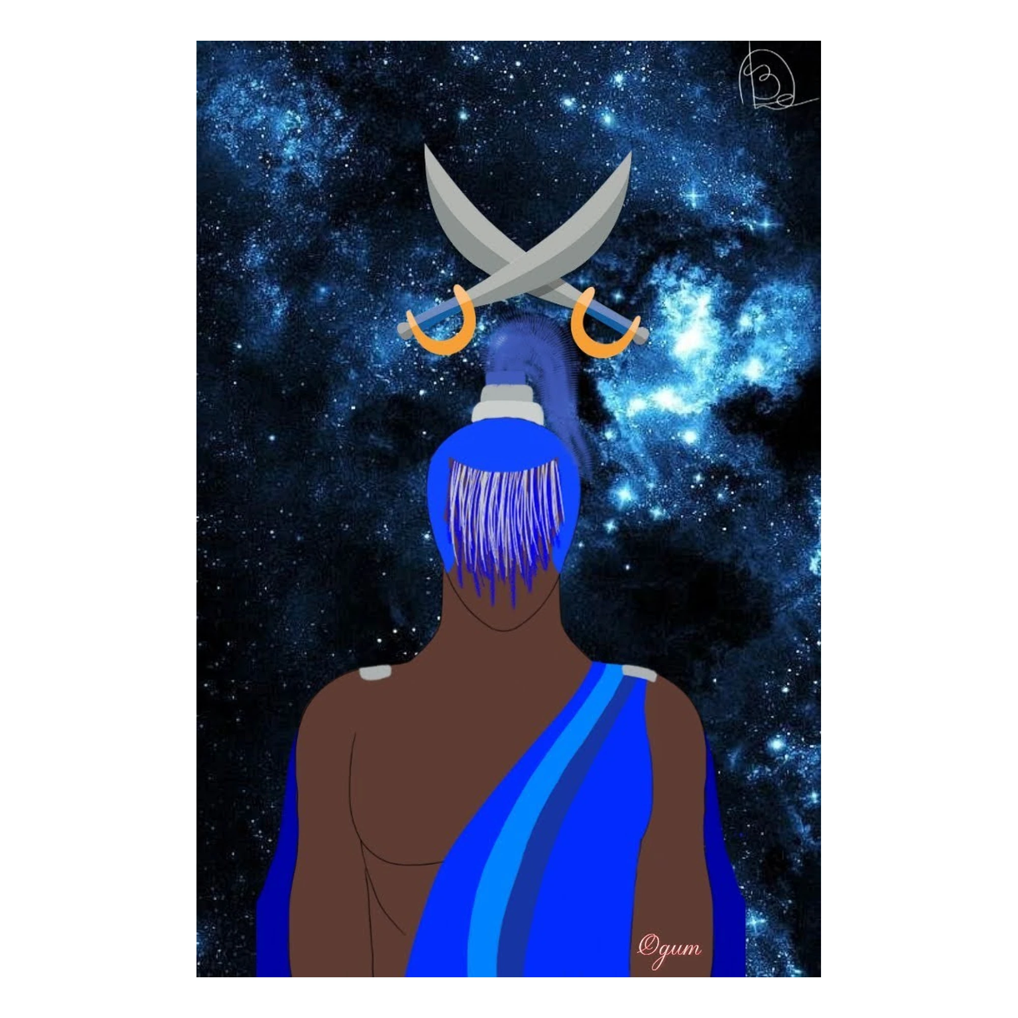 Adesivo KISALU Ogum